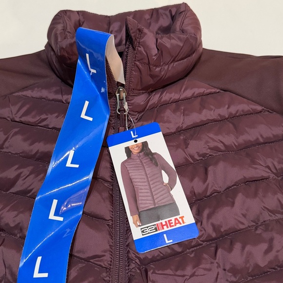 32 Degrees Jacket Deep Burgundy Color, size L, NWT - Picture 4 of 4
